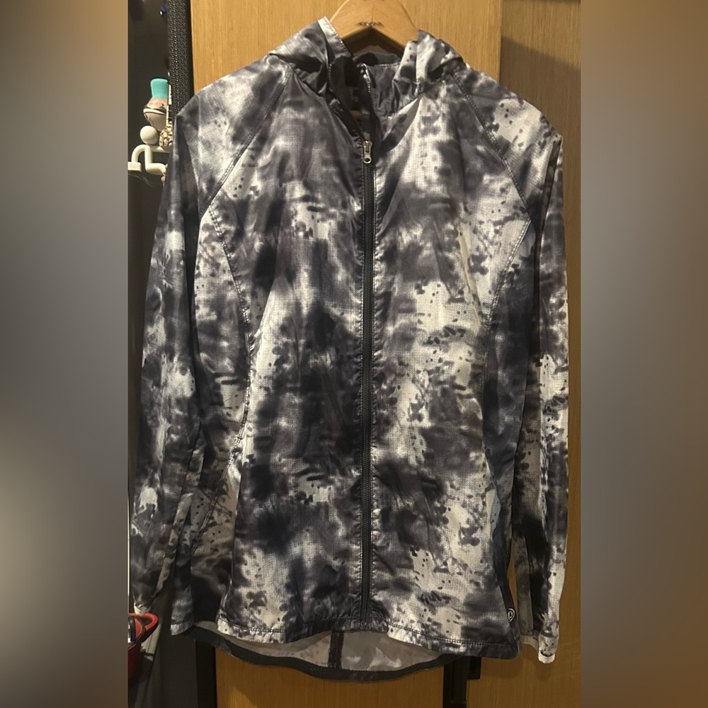 Pro Player Black and White Wind Breaker Hoodie